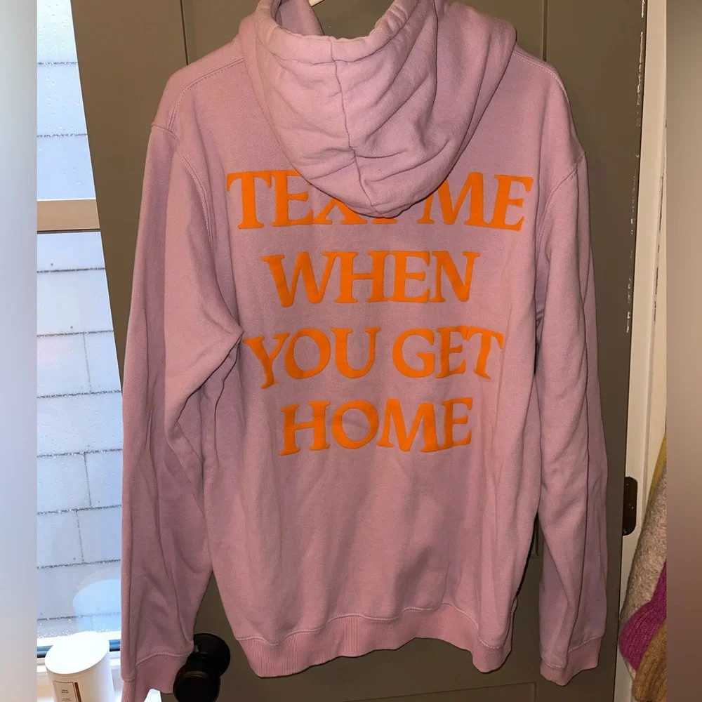 Authentic Lonely Ghost TMWYGH hoodie purple and orange extra large - Picture 6 of 7